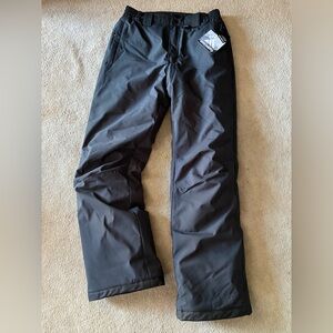Mens Brand New Black Winter Pants size small